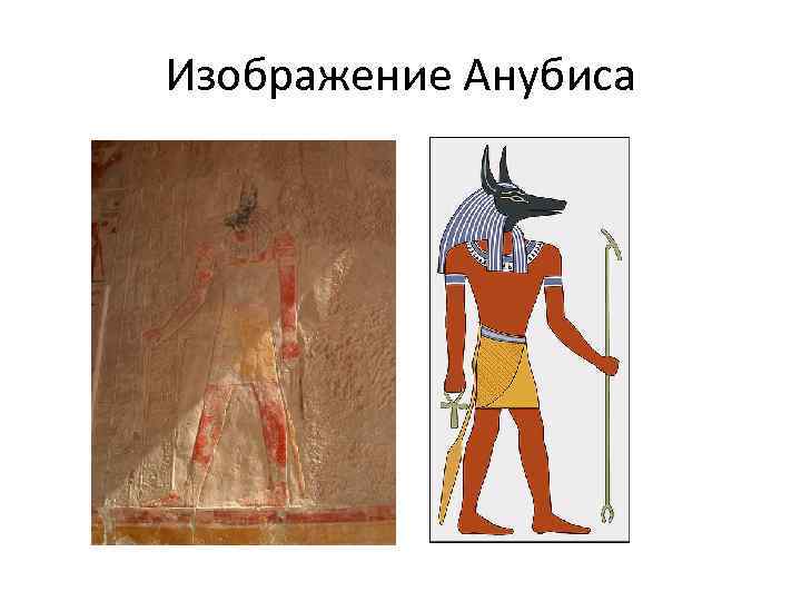 Изображение Анубиса 