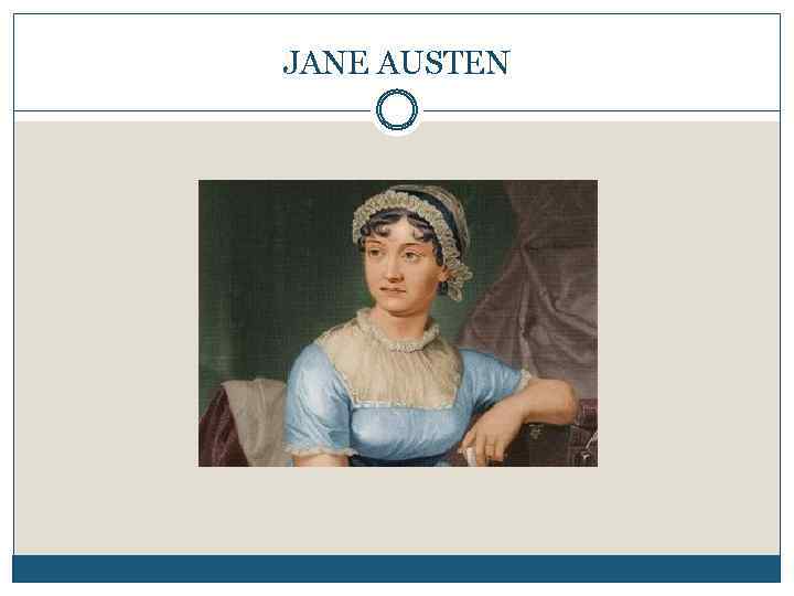 JANE AUSTEN 