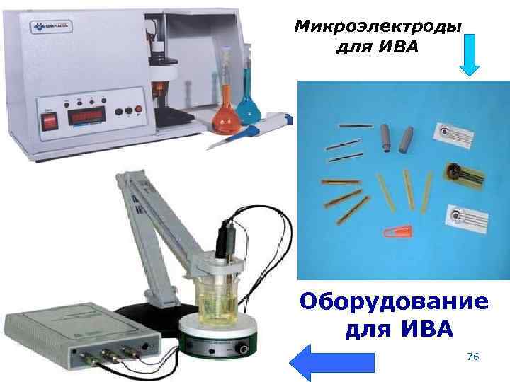 Микроэлектроды для ИВА Оборудование для ИВА МККОС. Л. К. № 10. Попова Людмила Федоровна