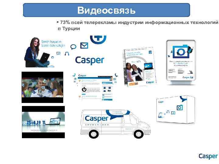 Видеосвязь § 73% всей телерекламы индустрии информационных технологий в Турции 