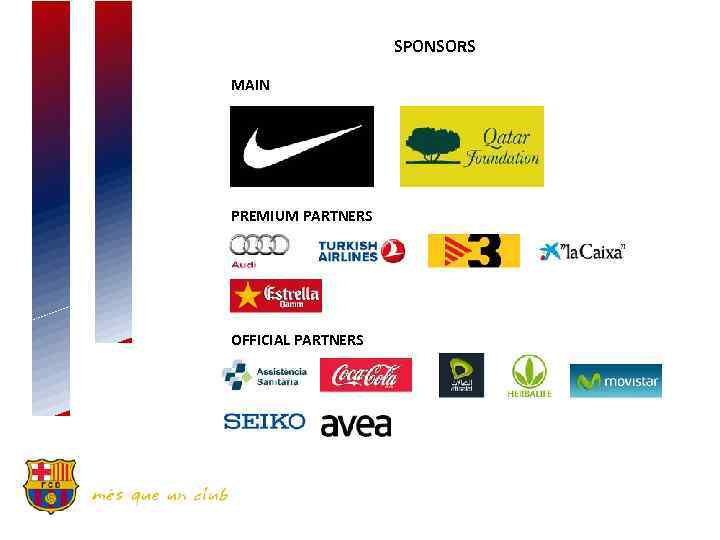 SPONSORS MAIN PREMIUM PARTNERS OFFICIAL PARTNERS 