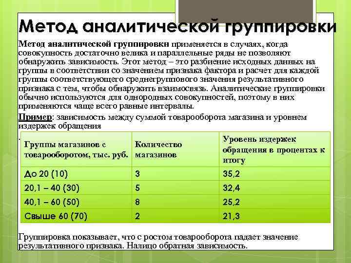 Примените группировку данных с шагом 5