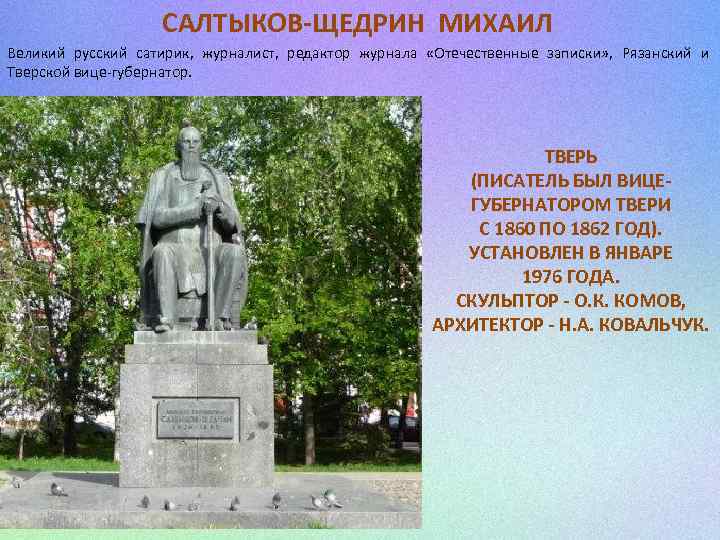 Памятники русским буквам в городах россии