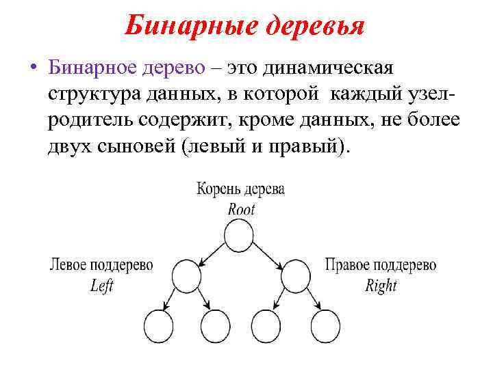 Структура данных дерево