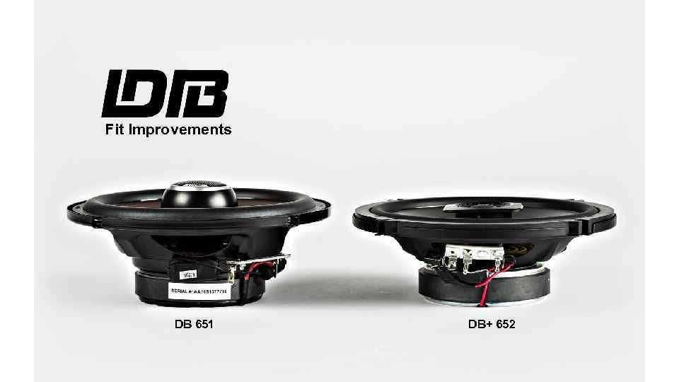 Fit Improvements DB 651 DB+ 652 