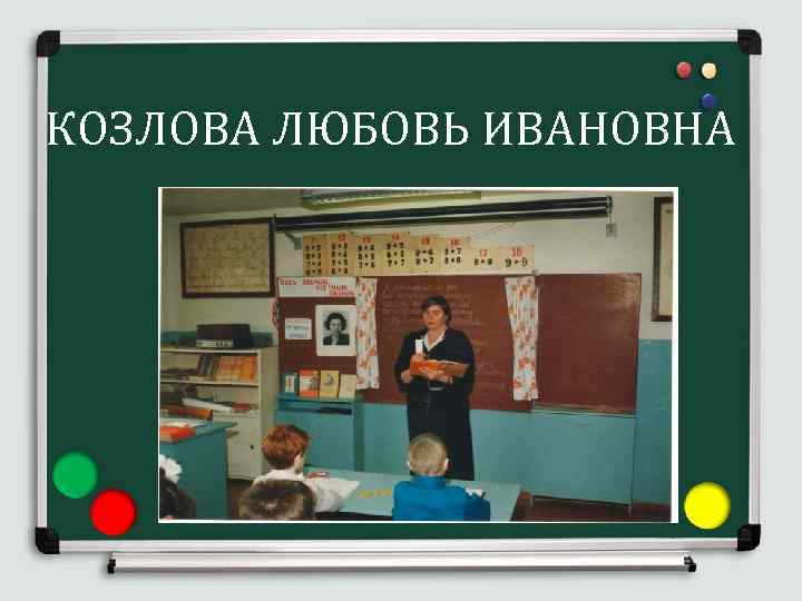 КОЗЛОВА ЛЮБОВЬ ИВАНОВНА 