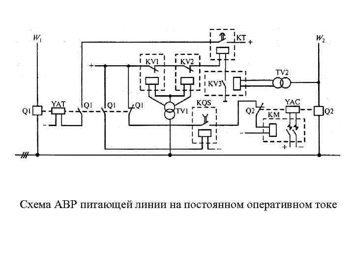 Автоматический регулятор напряжения схема