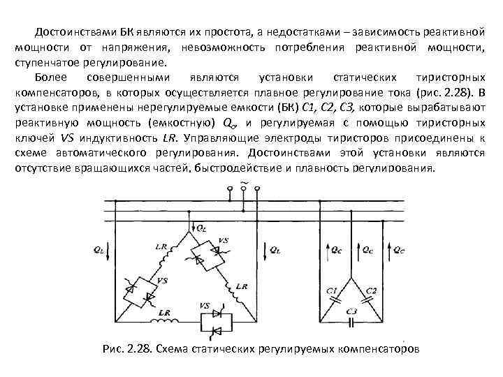 Синхронный компенсатор на схеме обозначение