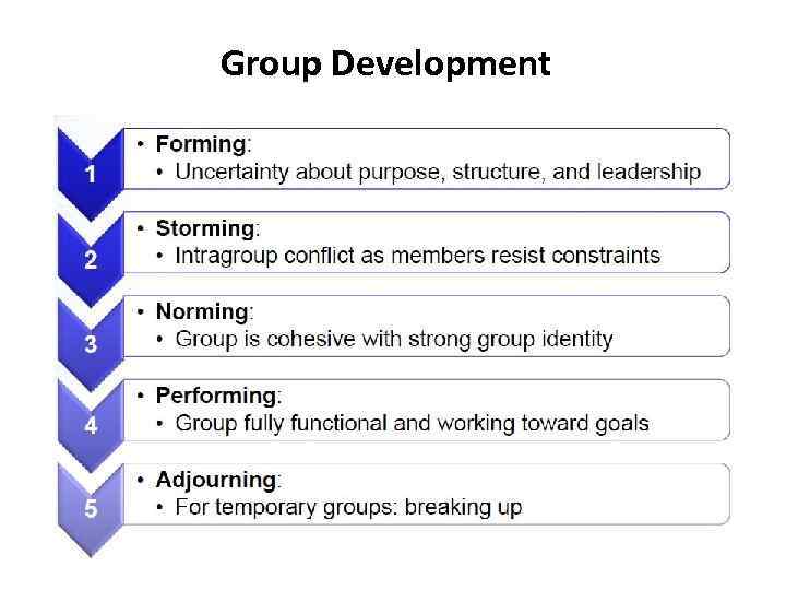 Group Development 