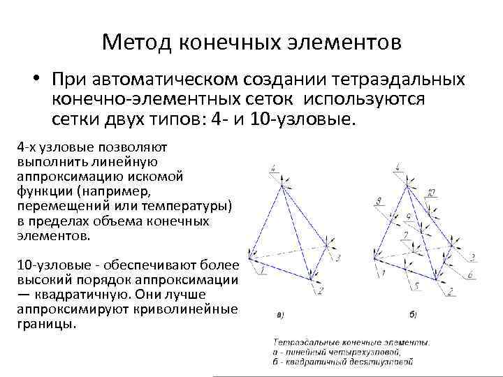 Схемы метода конечных элементов высоких порядков точности