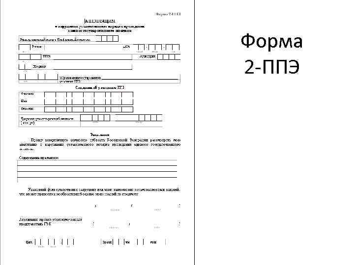 Форма 2 -ППЭ 