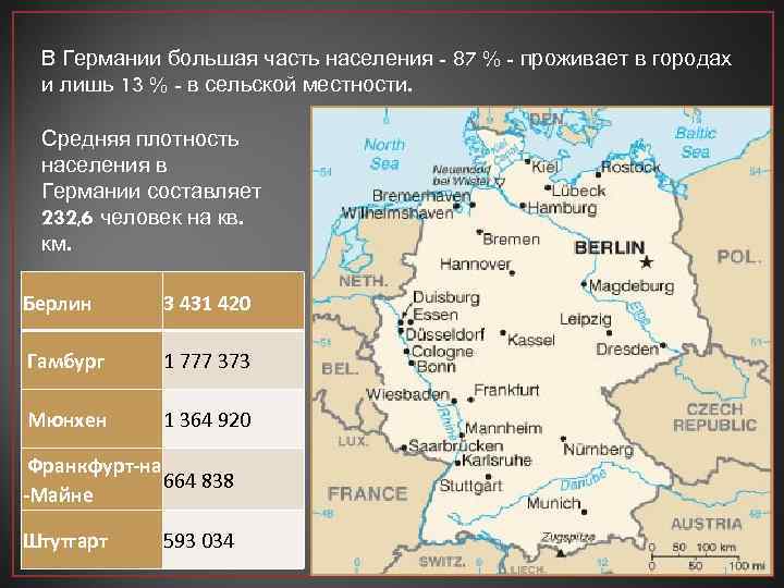 В германии районы