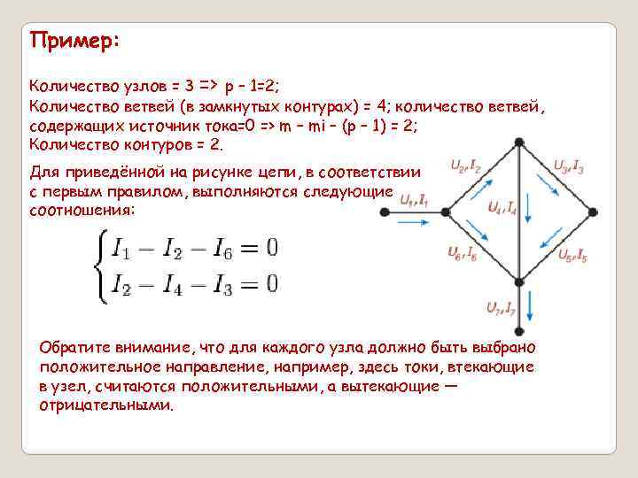 Количество узлов в схеме как определить