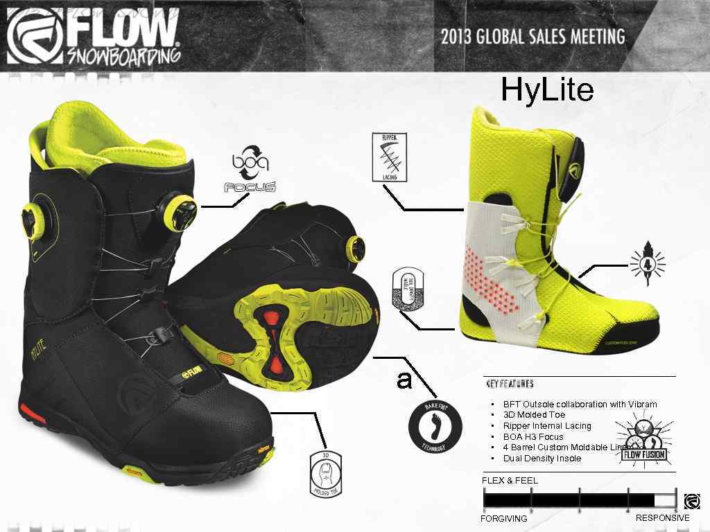 Hy. Lite a • • • BFT Outsole collaboration with Vibram 3 D Molded