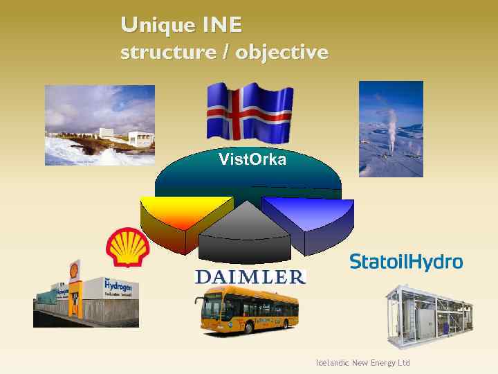 Unique INE structure / objective Vist. Orka Icelandic New Energy Ltd 