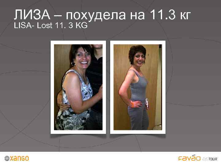ЛИЗА – похудела на 11. 3 кг LISA- Lost 11. 3 KG 