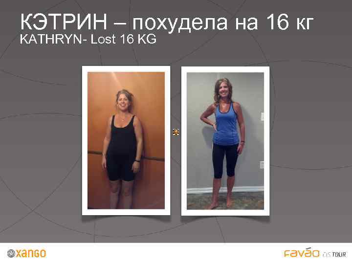 КЭТРИН – похудела на 16 кг KATHRYN- Lost 16 KG 