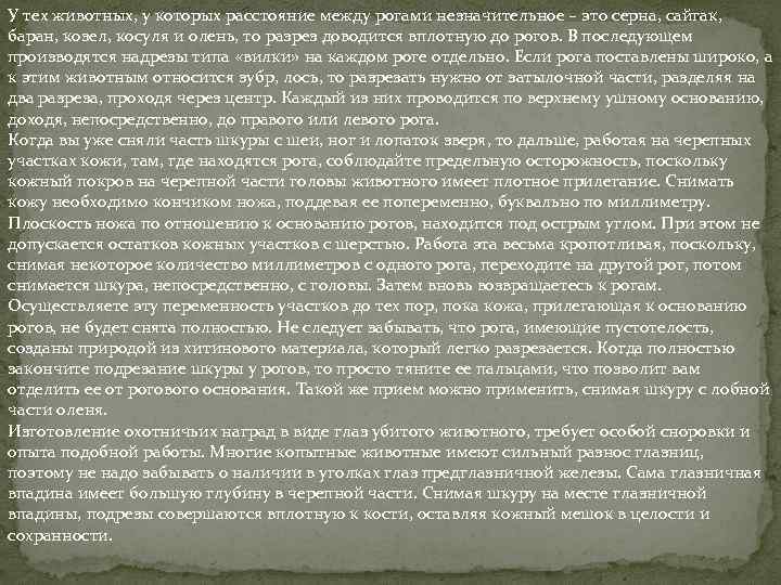 У тех животных, у которых расстояние между рогами незначительное – это серна, сайгак, баран,