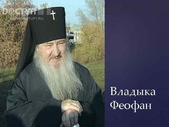 Владыка Феофан 