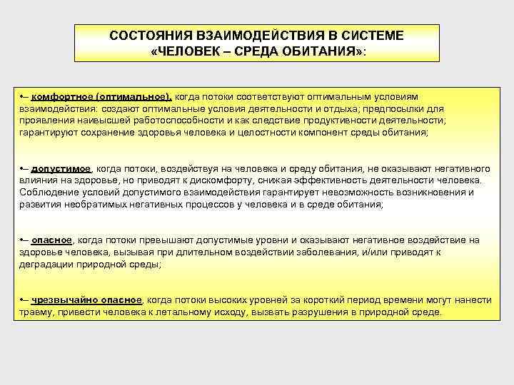 Индивидуальный проект по обж взаимодействие человека и среды обитания