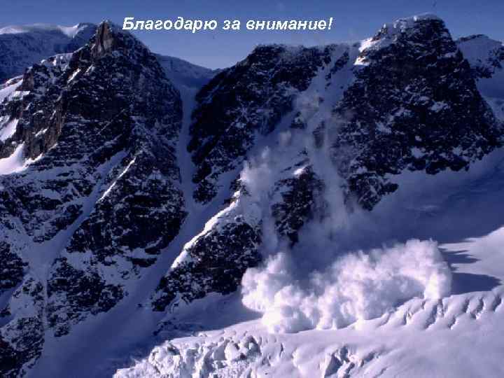 Благодарю за внимание! 