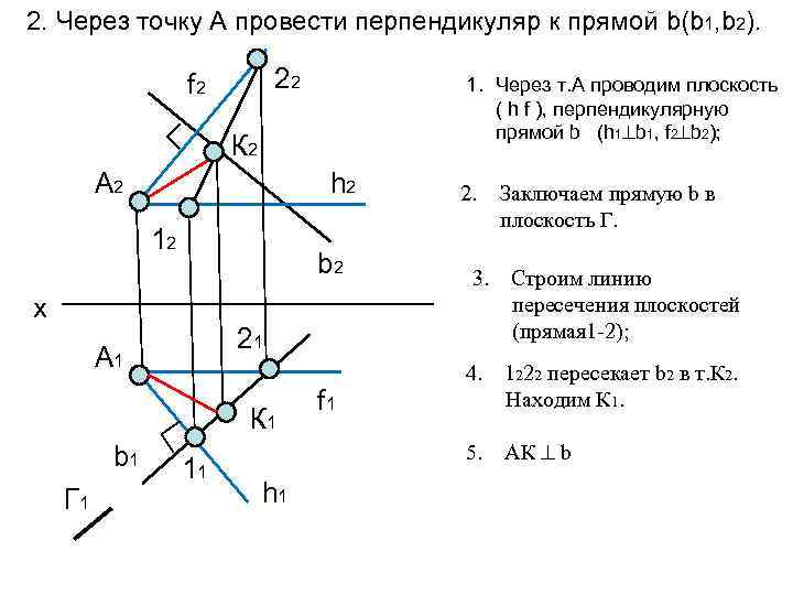 Прочертите рисунок 49 проведите через точку м прямую а параллельную