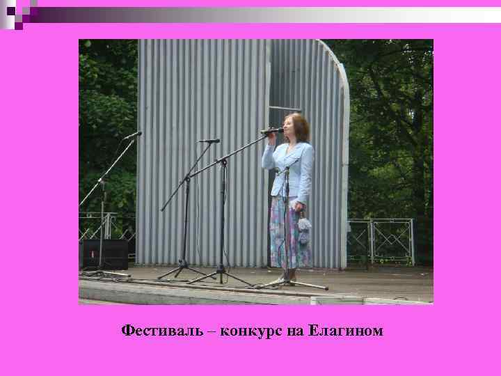 Фестиваль – конкурс на Елагином 