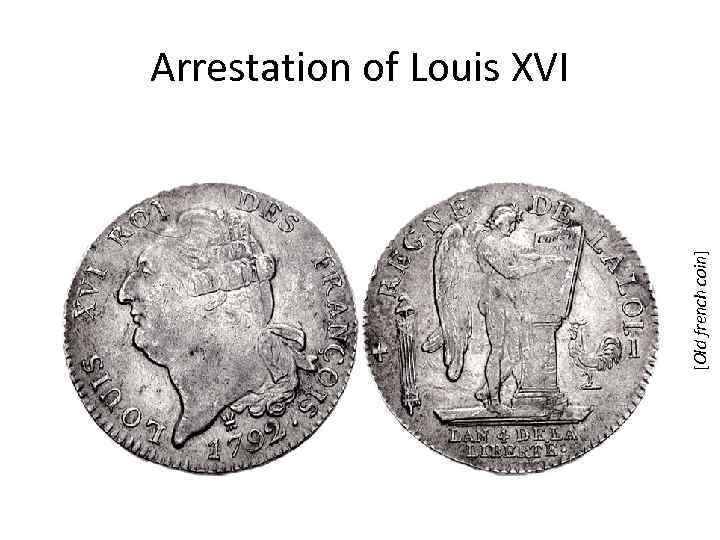 [Old french coin] Arrestation of Louis XVI 