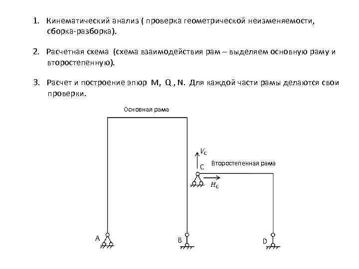 Что такое расчетная схема сооружения