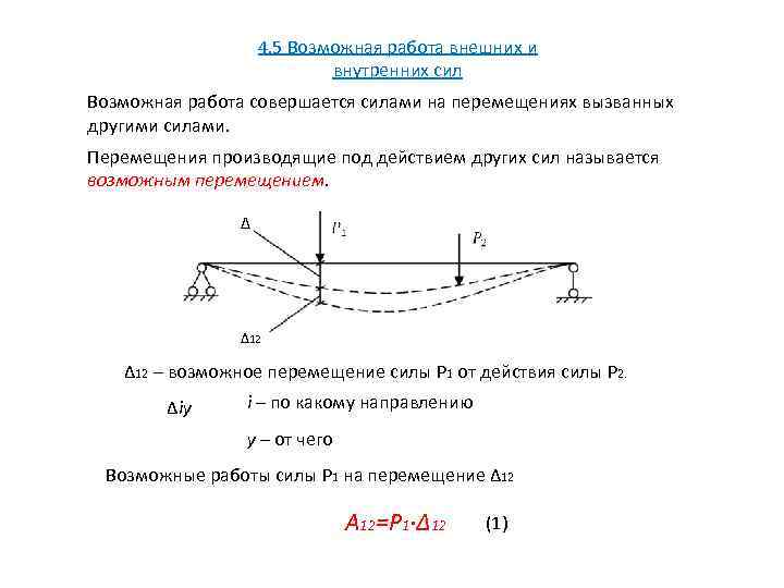 Виды шарниров в строительной механике