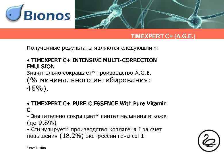TIMEXPERT C+ (A. G. E. ) Полученные результаты являются следующими: • TIMEXPERT C+ INTENSIVE