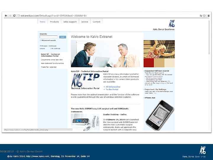 Seite 14 17. 02. 2018 - © Ka. Vo Dental Gmb. H © by