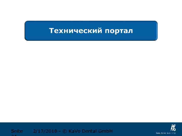 Seite 2/17/2018 - © Ka. Vo Dental Gmb. H 
