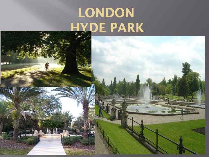 Презентация london parks