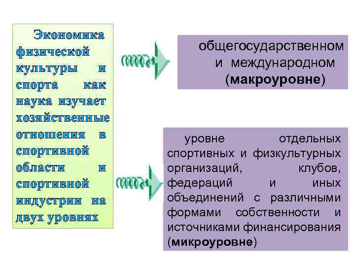 Экономика физической культуры и спорта как наука изучает хозяйственные отношения в спортивной области и