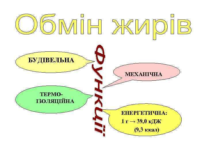 БУДІВЕЛЬНА МЕХАНІЧНА ТЕРМОІЗОЛЯЦІЙНА ЕНЕРГЕТИЧНА: 1 г → 39, 0 к. ДЖ (9, 3 ккал)