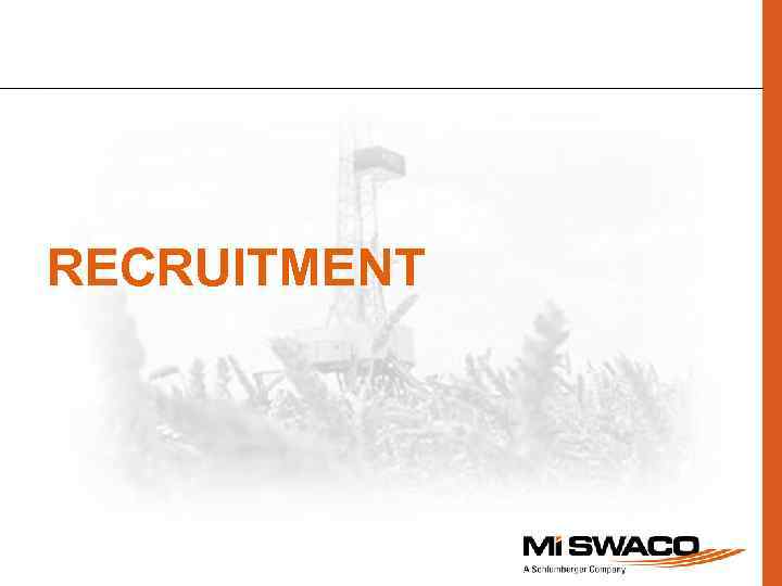 RECRUITMENT 