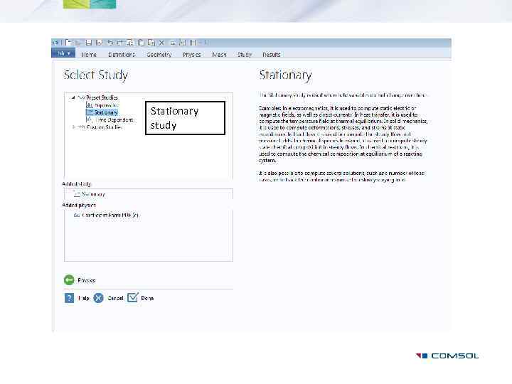 Equation-Based Modeling Copyright 2014 COMSOL COMSOL Multiphysics