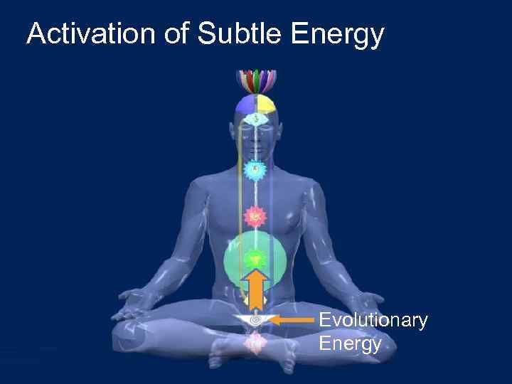 Activation of Subtle Energy Evolutionary Energy 