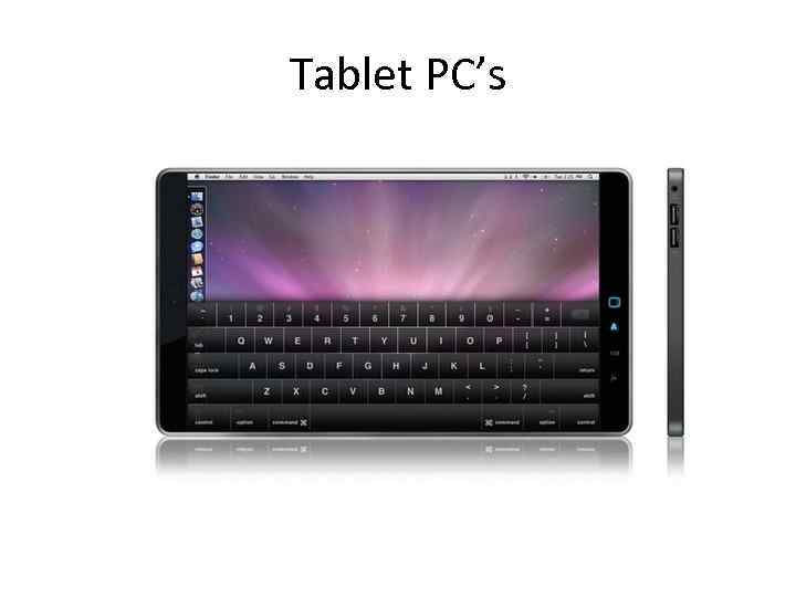 Tablet PC’s 