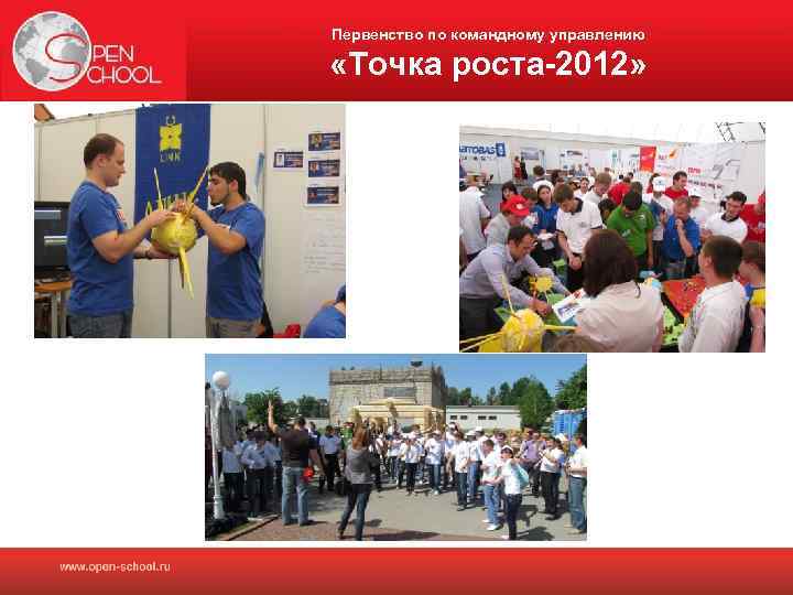 Первенство по командному управлению «Точка роста-2012» 