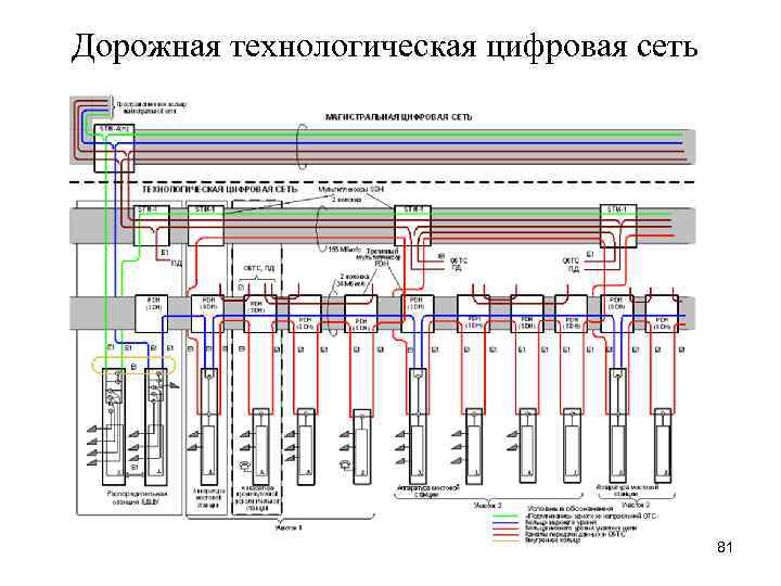 Дорожная технологическая цифровая сеть 81 