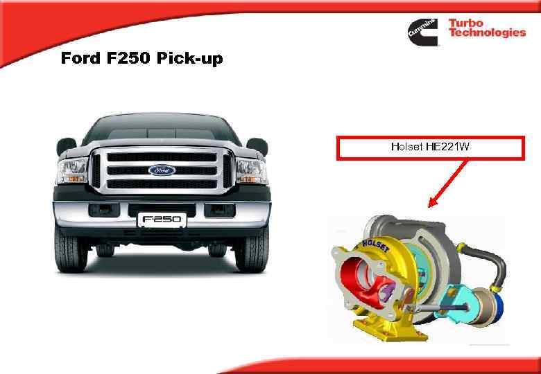Ford F 250 Pick-up Holset HE 221 W 