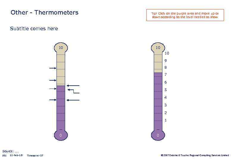 Other - Thermometers Tip! Click on the purple area and move up or down