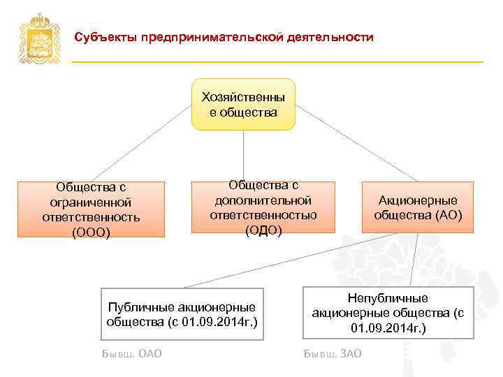 Какими видами деятельности можно заниматься. Подвиды ООО. Виды ООО. Подвиды ООО предприятия. Субъекты предпринимательской деятельности Обществознание.