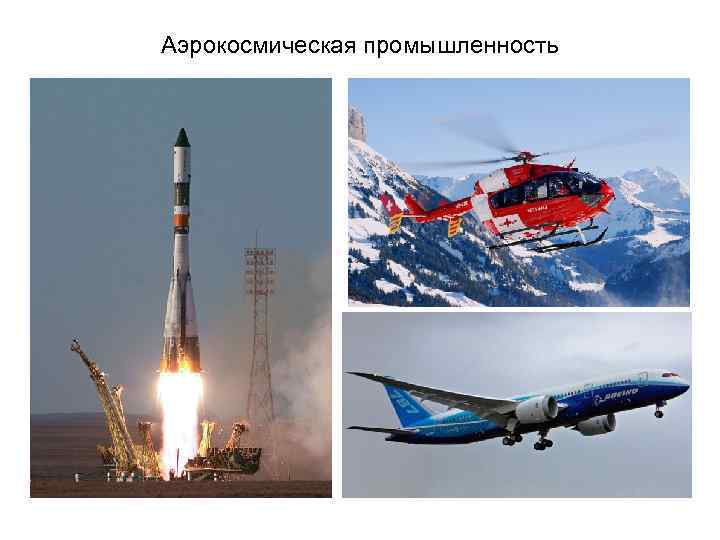 Аэрокосмическая промышленность 