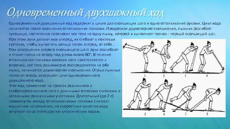 Вместе ход. Одновременный двухшажный ход. Цикл одновременного двухшажного хода. Одновременный двухшажный ход цикл хода. Одновременно двухшажный ход цикл.