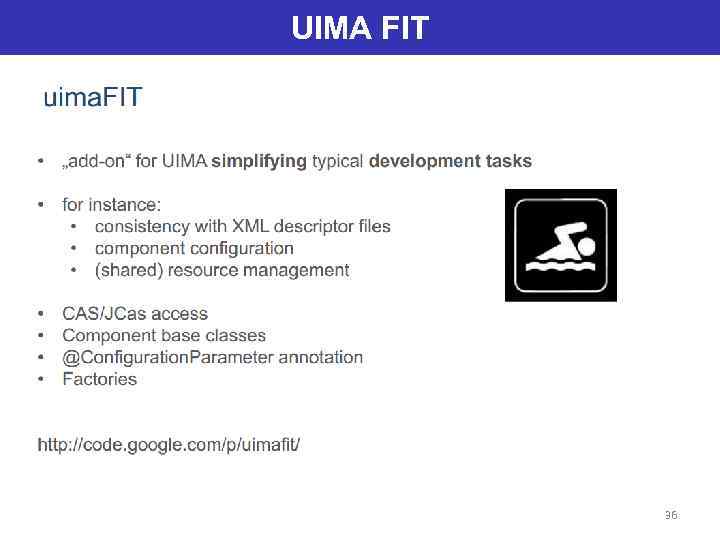 UIMA FIT 36 