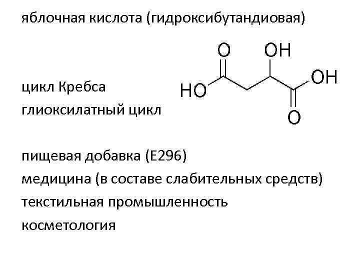 Действие кислот