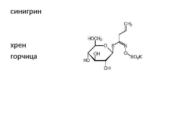 синигрин хрен горчица 